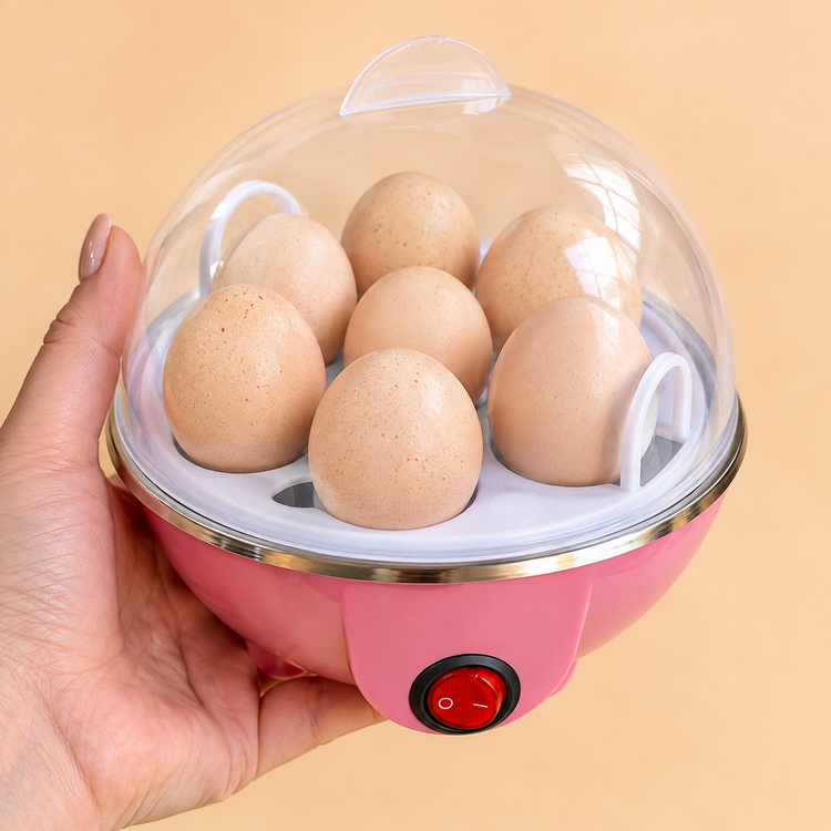 تخم مرغ پز برقی 7 عددی Big Boss Egg Genie | پخت با بخار و خاموشی خودکار