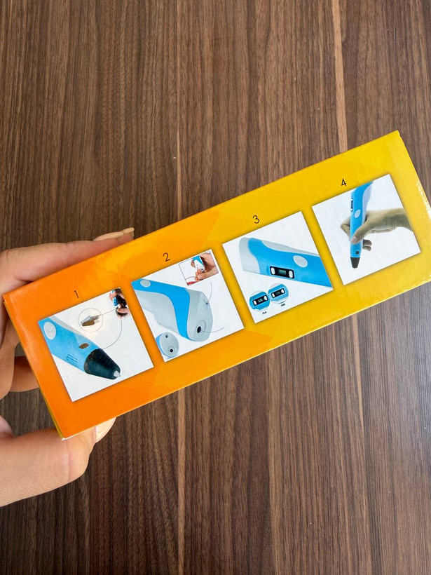 قلم طراحی سهبعدی 3D PEN-2 اورجینال | نمایشگر دار با تنظیم سرعت و فیلامنت PLA و ABS