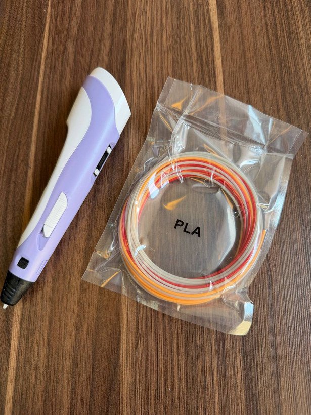 قلم طراحی سهبعدی 3D PEN-2 اورجینال | نمایشگر دار با تنظیم سرعت و فیلامنت PLA و ABS