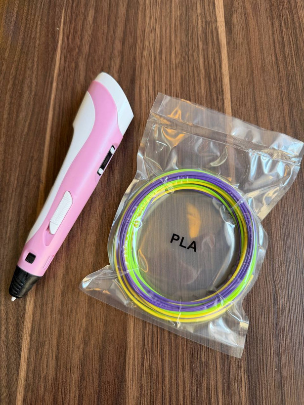 قلم طراحی سهبعدی 3D PEN-2 اورجینال | نمایشگر دار با تنظیم سرعت و فیلامنت PLA و ABS