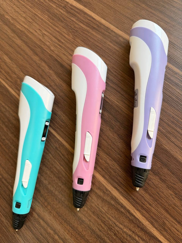 قلم طراحی سهبعدی 3D PEN-2 اورجینال | نمایشگر دار با تنظیم سرعت و فیلامنت PLA و ABS